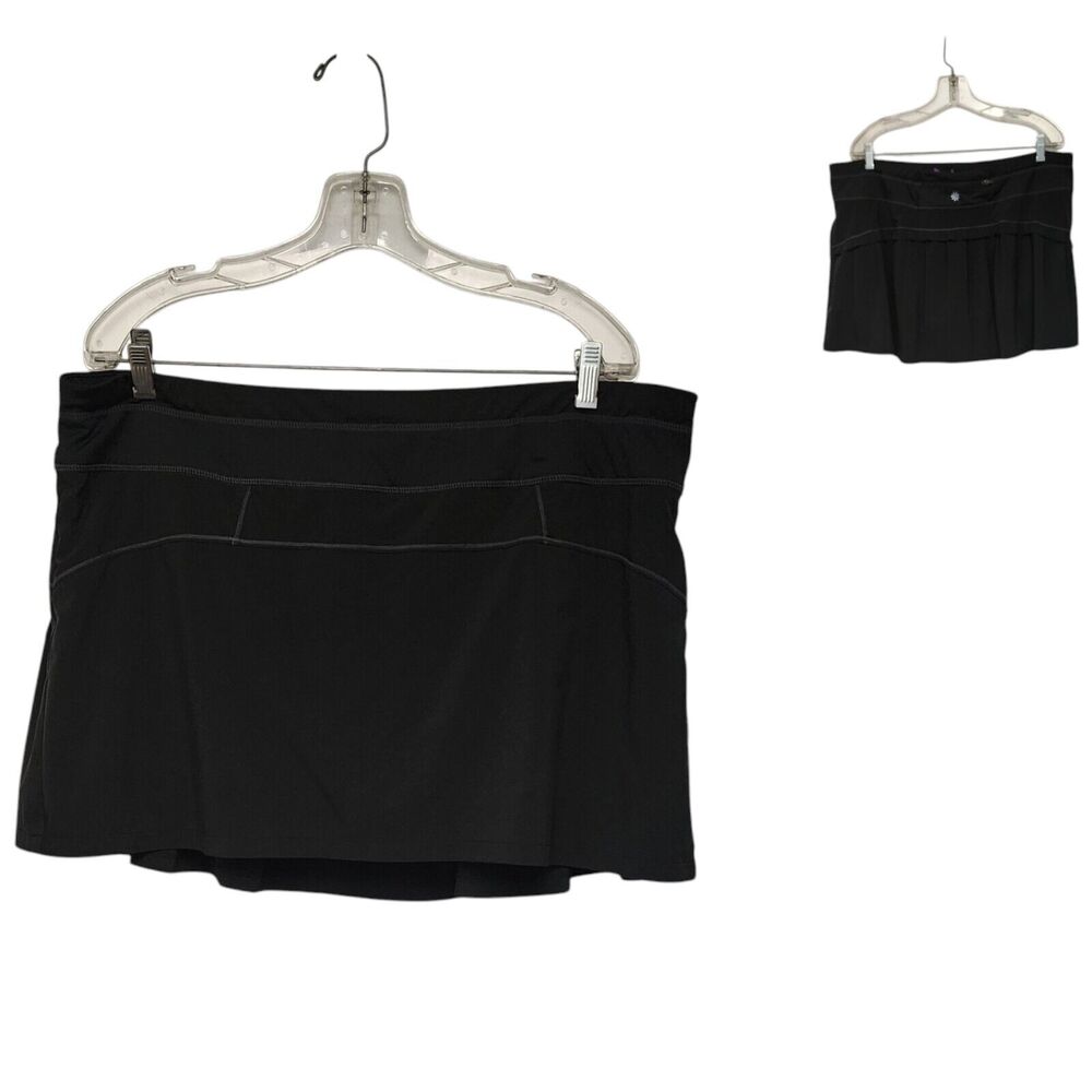 Athleta Runaround Skort Built in Shorts Run Gym Training Golf Size 1X